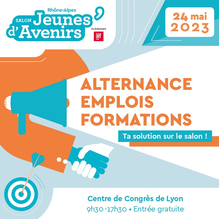AvenirsRhône-Alpesのユースフェア：若者の挿入のためのフェア
